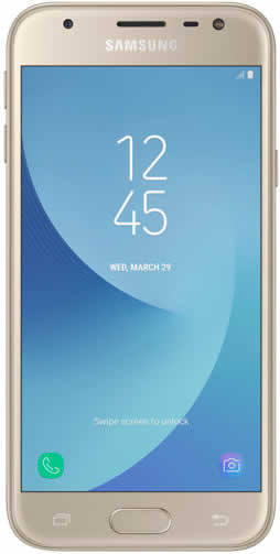 Samsung Galaxy J3 2017 SIM Free - Gold