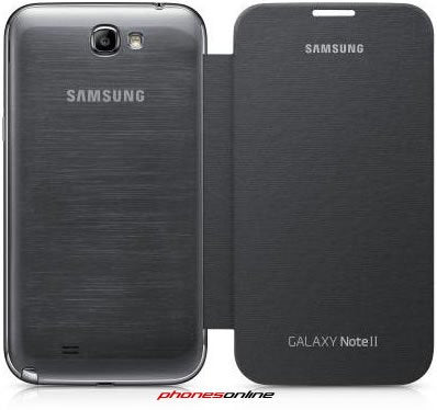 Samsung Galaxy Note 2 Official Folio Case Titanium Grey