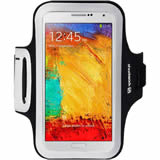 Load image into Gallery viewer, Samsung Galaxy Note 3 Reflective Sports Armband Case - Black
