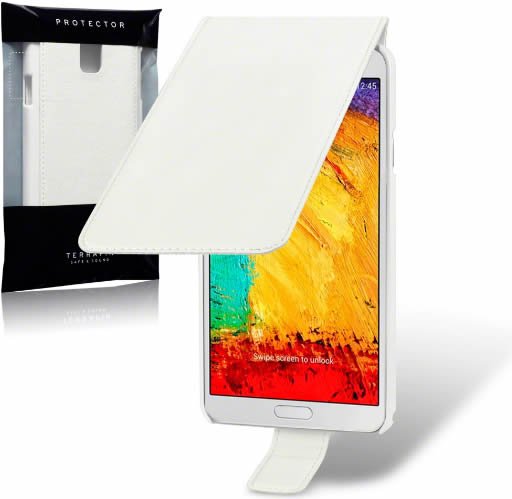 Samsung Galaxy Note 3 Flip Case - White