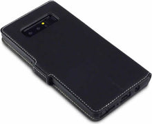 Load image into Gallery viewer, Samsung Galaxy Note 8 Low Profile Wallet Case - Black