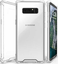 Load image into Gallery viewer, Samsung Galaxy Note 8 Transparent Shockproof Gel Case