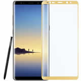 Samsung Galaxy Note 8 Tempered Glass - Gold