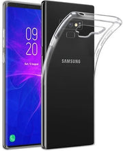 Load image into Gallery viewer, Samsung Galaxy Note 9 Gel Cover - Clear
