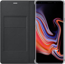 Load image into Gallery viewer, Samsung Galaxy Note 9 Leather View Case EF-WN960LBEGWW - Black