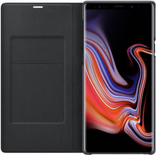 Load image into Gallery viewer, Samsung Galaxy Note 9 LED View Wallet Case EF-NN960PBE - Black