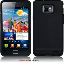 Load image into Gallery viewer, Samsung Galaxy S2 i9100 Silicone Case Black