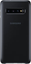Load image into Gallery viewer, Samsung Galaxy S10 Clear View Case EF-ZG973CBEGWW - Black