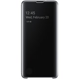 Load image into Gallery viewer, Samsung Galaxy S10 Clear View Case EF-ZG973CBEGWW - Black