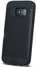 Load image into Gallery viewer, Samsung Galaxy S10 Plus Rugged Case with Card Holder - Black