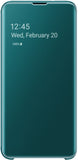 Samsung Galaxy S10e Clear View Case EF-ZG970CGEWW - Green