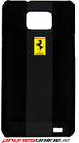 Ferrari Rubber Case Black for Samsung Galaxy S i9100