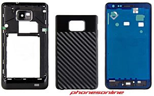 Samsung Galaxy S2 i9100 Replacement Housing Black