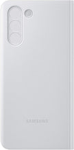 Load image into Gallery viewer, Samsung Galaxy S21 5G Clear View Cover Case EF-ZG991CJE - Light Grey