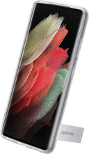 Load image into Gallery viewer, Samsung Galaxy S21 Ultra Clear Standing Cover Transparent EF-JG998CTE
