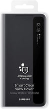 Load image into Gallery viewer, Samsung Galaxy S21 Ultra Clear View Cover EF-ZG998CBE - Black