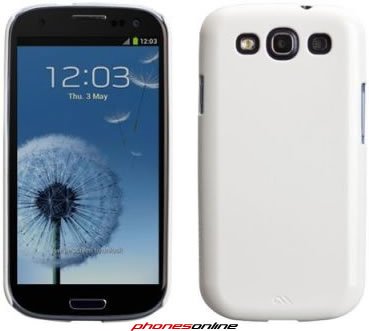 Case-Mate Barely There Samsung Galaxy S3 Case White