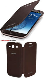 Samsung Galaxy S3 EFC-1G6FA Official Folio Case Brown