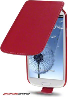 Samsung Galaxy S3 i9300 Flip Case Red