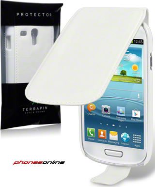 Samsung Galaxy S3 Mini Flip Case White