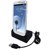 Load image into Gallery viewer, Samsung Galaxy S3 USB Desktop Charging Dock
