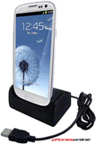 Samsung Galaxy S3 USB Desktop Charging Dock