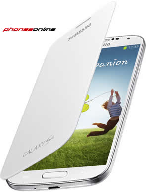 Samsung Galaxy S4 Flip Case White EF-FI950BWEGWW