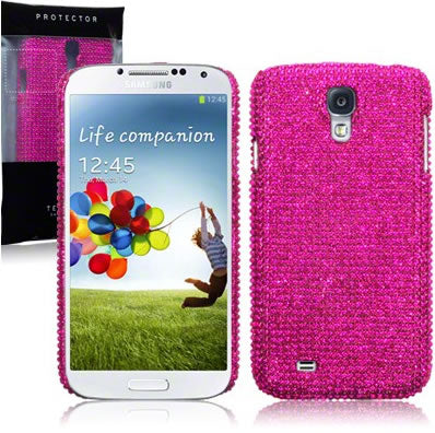 Samsung Galaxy S4 Diamante Case Pink