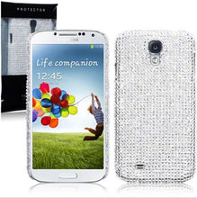 Load image into Gallery viewer, Samsung Galaxy S4 Silver Diamante Case