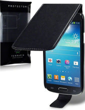 Load image into Gallery viewer, Samsung Galaxy S4 Mini i9190 Flip Case Black