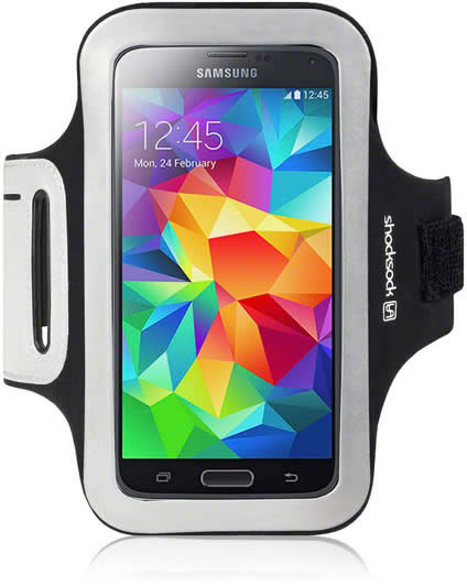 Samsung Galaxy S5 Sports Armband Case - Black
