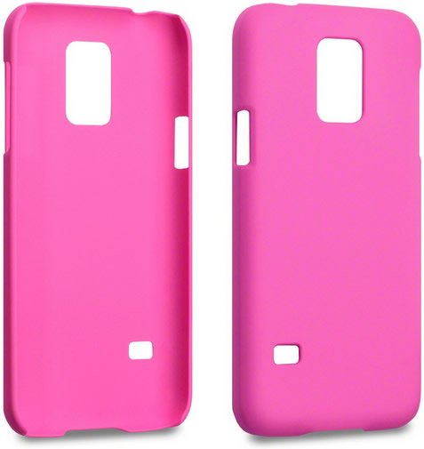 Samsung Galaxy S5 Mini Hybrid Shell Case - Pink
