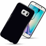 Samsung Galaxy S6 Edge Gel Cover - Black