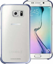 Load image into Gallery viewer, Samsung Galaxy S6 Edge Hard Shell Cover EF-QG925BBE - Clear/Black