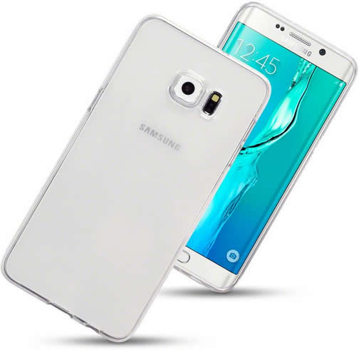 Samsung Galaxy S6 Edge Gel Cover - Clear