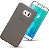 Samsung Galaxy S6 Edge Plus Gel Cover - Smoke Black