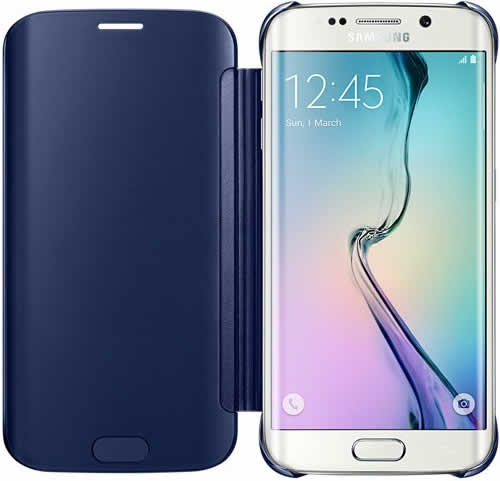 Samsung Galaxy S6 Edge Clear View Case EF-ZG925BBE