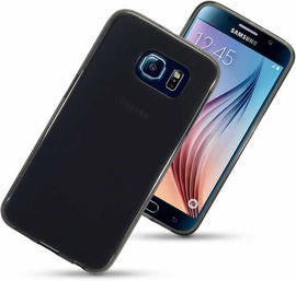 Samsung Galaxy S6 Gel Cover - Smoke Black
