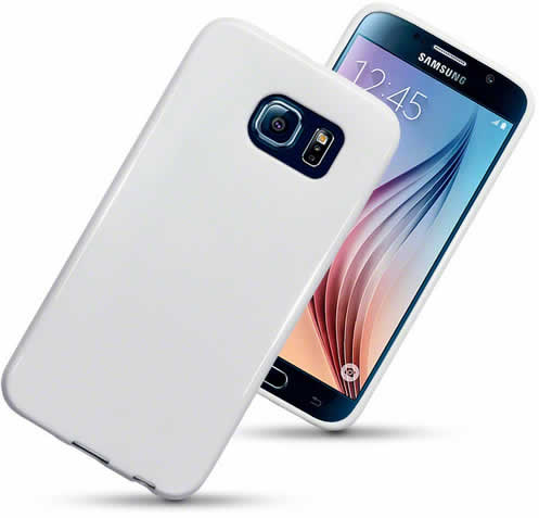 Samsung Galaxy S6 Gel Cover - White