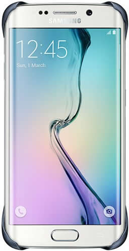 Samsung Galaxy S6 Edge Hard Shell Cover EF-YG925BBE - Black
