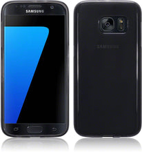 Load image into Gallery viewer, Samsung Galaxy S7 Gel Cover - Black