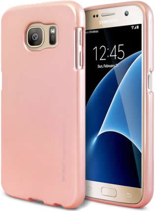 Samsung Galaxy S7 Gel Cover - Pink