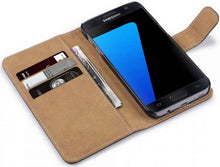 Load image into Gallery viewer, Samsung Galaxy S7 Edge Wallet Case - Black
