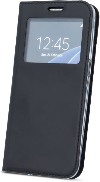 Samsung Galaxy A3 2017 S-View Wallet Case - Black