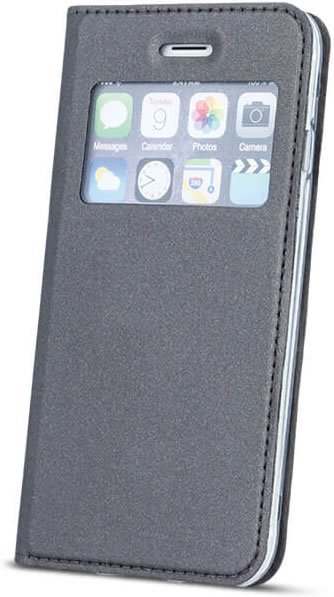 Samsung Galaxy S8 S-View Wallet Case - Grey