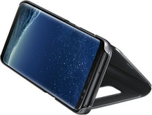 Load image into Gallery viewer, Samsung Galaxy S8 Clear View Case EF-ZG950CBEGWW - Black