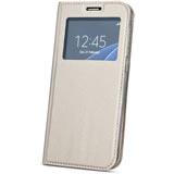 Samsung Galaxy S10e S-View Wallet Case - Gold