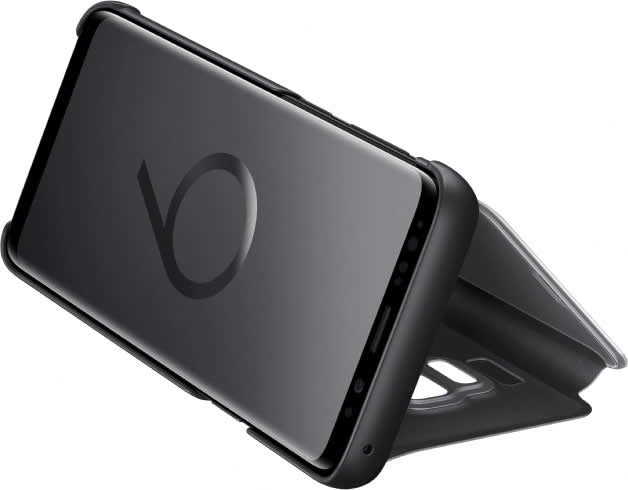 Samsung Galaxy S9 Plus Clear View Case EF-ZG965CBEGWW - Black