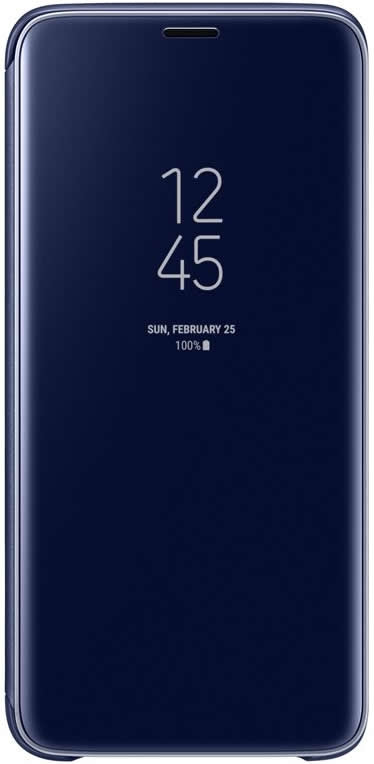 Samsung Galaxy S9 Clear View Cover EF-ZG960CLEGWW - Blue