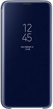 Load image into Gallery viewer, Samsung Galaxy S9 Plus Clear View Standing Cover EF-ZG965CLEGWW - Blue